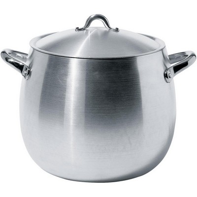 Alessi-Mami Aluminum pot with lid Not suitable for induction